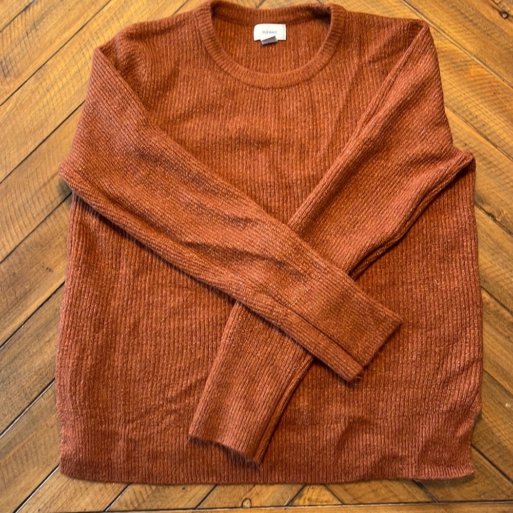 Old Navy Split Hem Boyfriend Sweater